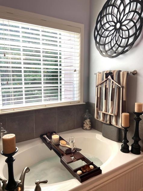 Jacuzzi Decor Ideas Master Bath, Bathroom Garden Tub Decor Ideas, Roman Tub Decor Master Bath, Jacuzzi Tub Decor Ideas, Over The Tub Decor, Garden Tub Decor Master Bath, Jacuzzi Tub Decor, Tub Decor Master Bath, Garden Tub Decor