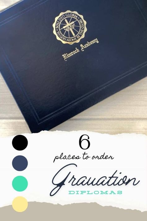 6 Places To Order Homeschool Diploma Certificates - Cedarbirch Musings Homeschool Diploma, School Information, School Logo, Seal Design, Homeschool Activities, Do You Really, Graduation Announcements, Homeschool Mom, Homeschool Resources