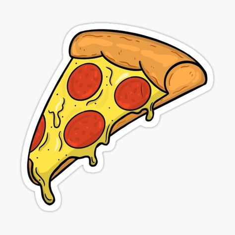 Pizza Slice Tattoo, Dripping Pizza Slice Drawing, Pizza Stickers Printable, Pizza Slice Illustration, Cartoon Pizza Slice, Pizza Vector Illustration, Pizza Clipart, Pizza Illustration, Pizza Boxes