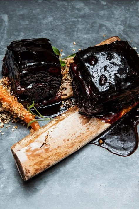 Soy Braised Short Ribs, Short Rib, Braised Short Ribs Recipe, Beef Sauce, Beef Short Rib Recipes, Short Ribs Recipe, Barbecue Sauce Recipes, Great British Chefs, Braised Short Ribs