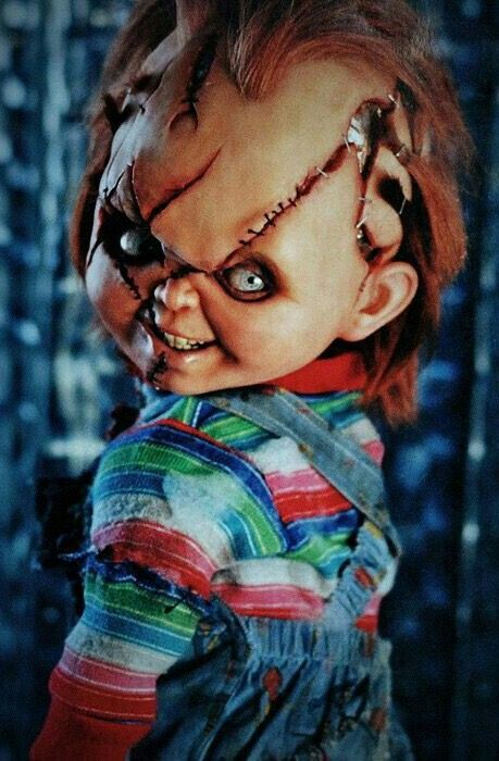 CHUCKY CHILDS PLAY Scary Chucky, Chucky Childs Play, Tiffany Bride Of Chucky, Horror Villians, Chucky Tattoo, Freddy Krueger Art, Tiffany Bride, Chucky Horror Movie, Good Guy Doll