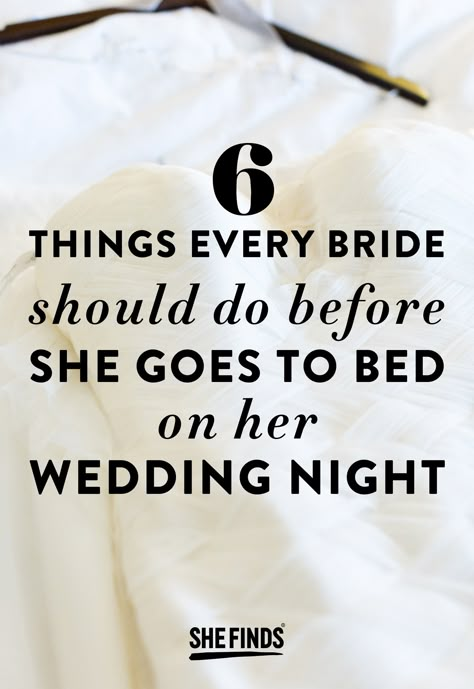 What A Bride Needs On Wedding Day, First Night Of Wedding, Things Brides Need On Wedding Day, Things To Do On Your Wedding Night, Wedding Night Outfit Brides, Wedding First Night Romance, Wedding Night Ideas, Tips For Brides On Wedding Day, Wedding Night Tips