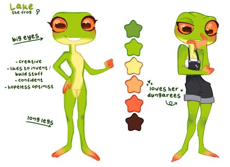 Frog Oc, Degenerate Art, Zootopia Art, Cartoon Character Costume, Alien Character, Character Model Sheet, Frog Art, Game Character Design, Animation Design