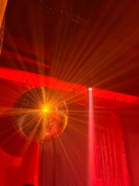 Red Light Special Theme Party, Orange Party Lights, Red Lighting Aesthetic, Jazz Night Aesthetic, Club Lights Aesthetic, Technicolor Aesthetic, Red Light Room, Nightclub Photography, Led Party Lights