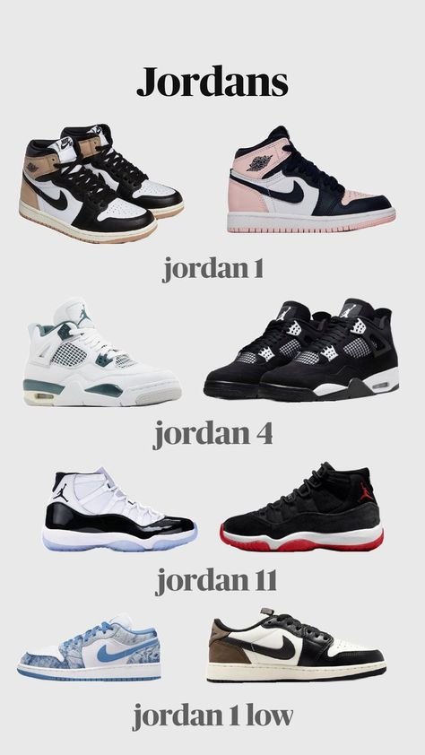 Jordan 1 Low, Jordan 11, Jordan 1