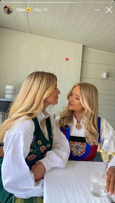 Norway Outfit Aesthetic, Norway Aesthetic Outfits, Norwegian Girl Aesthetic, Norwegian Aesthetic, Norway People, Norway Style, Norwegian Women, Norway National Day, Norwegian Girl