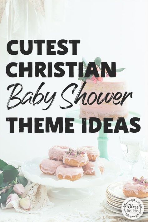 One of the very first steps in planning a Christian baby shower is deciding on the perfect theme. You want to choose something that goes with the heart and personality of the momma-to-be! #ChristianBabyShowerTheme #ChristianBabyShower #BabyShowerThemes #BabyShower Christian Baby Shower Themes, Baby Shower Theme Ideas, Christian Baby Shower, God Baby, Diy Baby Shower Decorations, Baby Shower Planning, Pre Pregnancy, Blue Baby Shower, Babies First Year