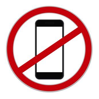 No Cellphone Sign, No Cell Phone Sign, Clip Art Free, No Phone, Airline Travel, Travel Hacks, Lost, Clip Art, Travel