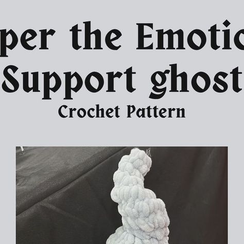 Jaymie on Instagram: "Hellloo! Here is the free Ghastly the Emotional Support Ghost Modification for the Luci the Emotional Support Demon Crochet Pattern! I am so grateful to each and everyone of my 4.5k followers! 💜 I hope you enjoy each and everyone of these free mods! Hoping to release one a week! You can buy the full pattern on my Etsy pattern shop! 
👻
Huuuuuge thank you so much to all my incredible testers! They all deserve a follow and lots of love on all their post for helping me out! They're all incredibly talented! Love you guys thanks again! 
@lost_oddballs 
@athenas_crochet_crafts 
@comfortably_queer 
@madewithlove_bygeena 
@laurenashleycrochet 
@faeriefabrics 
@sublimesoulco 
@delirious.hooks 
@typeonestitch 
@stitchywitchybitch 
@little.pickle.designs 
💜💜💜💜💜💜
💜
💜
💜 Emotional Support Demon, I Am So Grateful, Halloween Crochet, 5k Followers, Crochet Things, So Grateful, I Am Grateful, Lots Of Love, Emotional Support