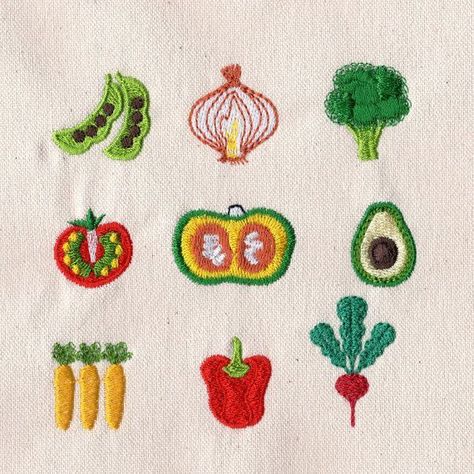 Inspiration Crafts, Miniature Embroidery, Ideas Embroidery, Sewing Machine Embroidery, Towel Embroidery, Trendy Sewing, Machine Embroidery Projects, Hand Embroidery Projects, Pola Sulam