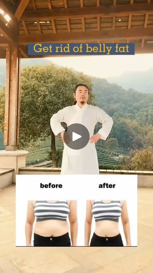 Lose Weight - Lose Belly Fat - Lose Waist - Reduce Back Fat - Simple & Easy Tai Chi Exercises | Lose Weight - Lose Belly Fat - Lose Waist - Reduce Back Fat - Simple & Easy Tai Chi Exercises | By Taichi ZidongFacebook Waist Reduce Exercise, Qigong Exercises, Tai Chi Exercise, Routine Ideas, Back Fat, Qi Gong, Natural Therapy, Senior Fitness, Strong Body