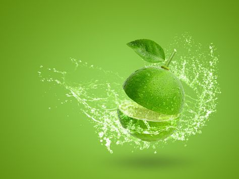 Water splashing on fresh green lime isol... | Premium Photo #Freepik #photo #background #food #water #leaf Water Splash Png, Fruit Splash, Logo Foto, Citrus Soap, Fragrance Lab, Water Splashing, Black Panther Art, Happy Wallpaper, Fruit Wallpaper