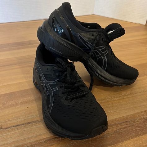 ASICS gel Kayano 27 black running shoe sneakers woman’s size 6.5 Asics Outfit, Asics Gel Kayano, Gel Kayano, Asics Shoes, Black Running Shoes, Running Shoes Sneakers, Asics Gel, Running Shoe, All Black Sneakers