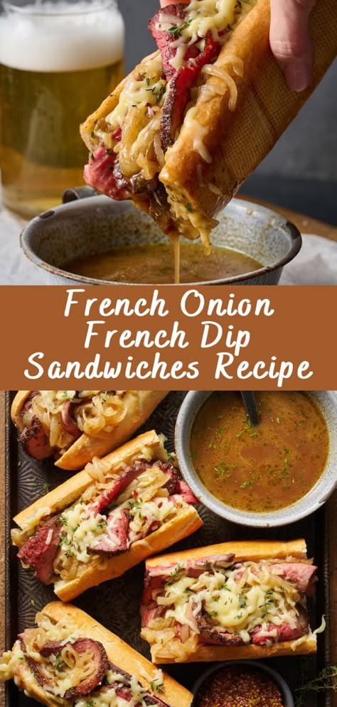 French Onion French Dip Sandwiches Recipe: A Delicious Twist on a Classic Introduction In the world of culinary delights, few dishes can compare to the comforting and savory goodness of a French dip sandwich. But what if we told you there’s a way to take this classic to a whole new level of flavor? Enter […] The post French Onion French Dip Sandwiches Recipe appeared first on Cheff Recipes. Dip Sandwiches French, French Onion French Dip Sandwich, French Onion Rolls, French Onion Au Jus, French Onion Chicken Sandwich, French Bread Sandwiches For A Crowd, French Baguette Sandwich Ideas, French Onion Dip Sandwich, French Onion Soup And Sandwich