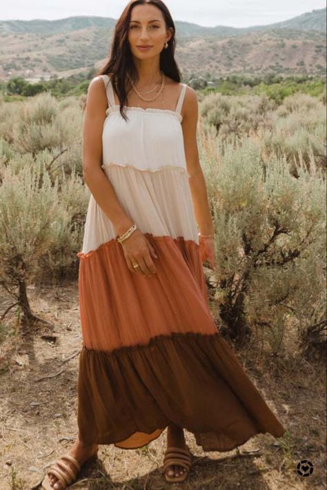 Boho maxi dress, neutral dress, tiered maxi dress, summer dress, boho style, bohemian dress, affordable fashion Follow me in the @LIKEtoKNOW.it shopping app to shop this post and get my exclusive app-only content! #liketkit #LTKunder50 #LTKSeasonal #LTKstyletip @shop.ltk http://liketk.it/3l4ey Dramatic Natural Essence, Summer Dress Boho, Warm Fall Outfits, Neutral Dress, Autumn Outfit Ideas, Natural Essence, Maxi Dress Summer, Layered Dress, Cotton Kurti