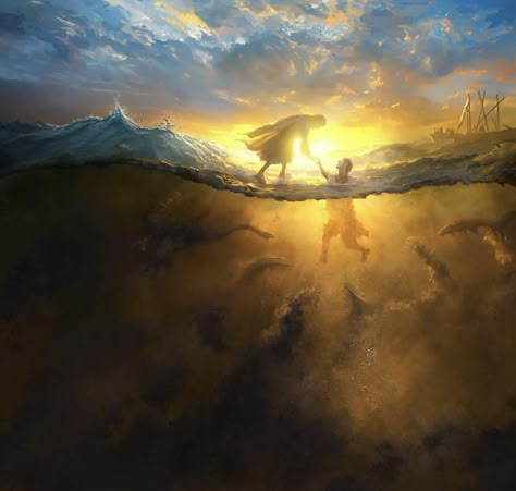 Kevin Carden, Biblical Artwork, God Grace, Jesus Artwork, Heaven Art, Jesus Christ Artwork, Lds Art, Jesus Christ Art, Christian Artwork