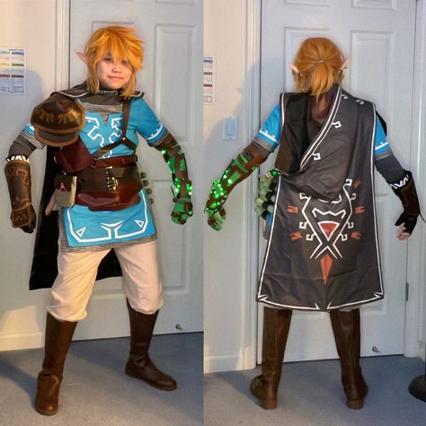 Fierce Deity Link Cosplay, Zelink Cosplay, Link Cosplay Breath Of The Wild, Zelda Inspired Outfits, Totk Cosplay, Totk Link, Legend Of Zelda Cosplay, Zelda Party, Link Costume