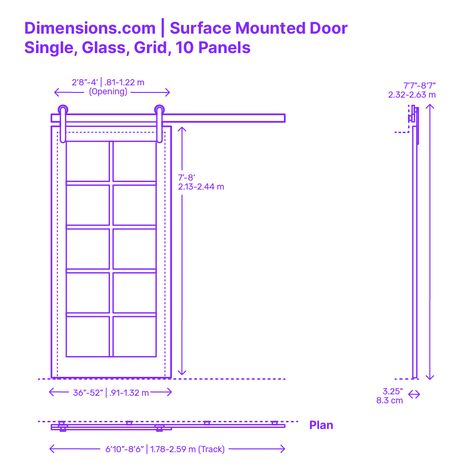 Sliding Door Detail, Door Plan, Door Detail, Elements And Principles, Door Opening, Types Of Doors, Grid Pattern, Built Environment, Work Life