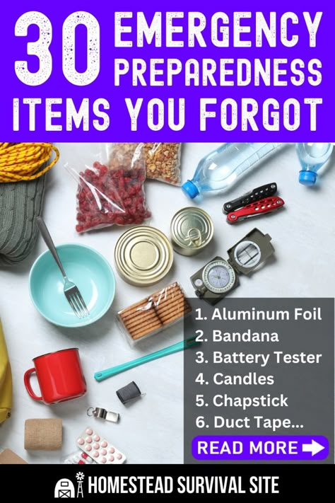 Prepare yourself for emergencies with this list of emergency preparedness items you may have forgotten to get. Don't be caught off-guard when disaster strikes. Tornado Preparedness Kit, Emergency Preparedness Binder, 4h Project Ideas, Emergency Preparedness Items, Survival Prepping Diy, Prepper Supplies, Emergency Preparedness Food Storage, Survival Skills Emergency Preparedness, Household Finances