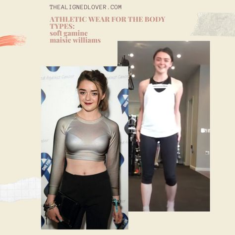 Gym Wear/ Athletic Wear for the Body Types: Soft Gamine | The Aligned Lover Color Palette Closet, Palette Closet, Trinny And Susannah, 12 Season Color Analysis, Soft Gamine Body Type, Gamine Body Type, Season Color Analysis, Classic Essence, Clothes Combinations