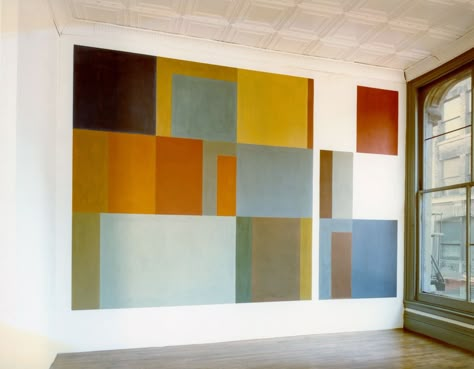 Modern Mural, Donald Judd, Bedroom Murals, Geometric Painting, Abstract Art Inspiration, Mural Painting, Geometric Art, Ink Art, House Painting