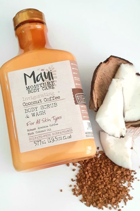 Maui Body Scrub, Maui Body Wash, Doe Aesthetic, Maui Moisture, N C, Coffee Body Scrub, Coconut Coffee, Body Scrubs, Arabica Coffee