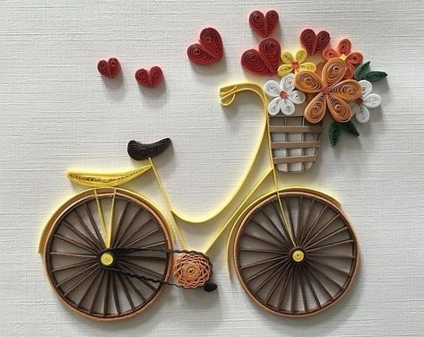 Quilling Scenery, Modern Quilling, Paper Wreath Diy, Art Craft Ideas, Quilling Dolls, Diy Quilling Crafts, Quilling Flower Designs, Paper Quilling Tutorial, Paper Quilling For Beginners