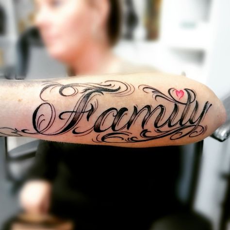 tattoo by Moon Family Tattoos For Men, Family Tattoo, Tattoo Script, Family Tattoos, Tattoo Idea, Body Art Tattoos, Tattoos For Guys, Tattoo Quotes, Body Art