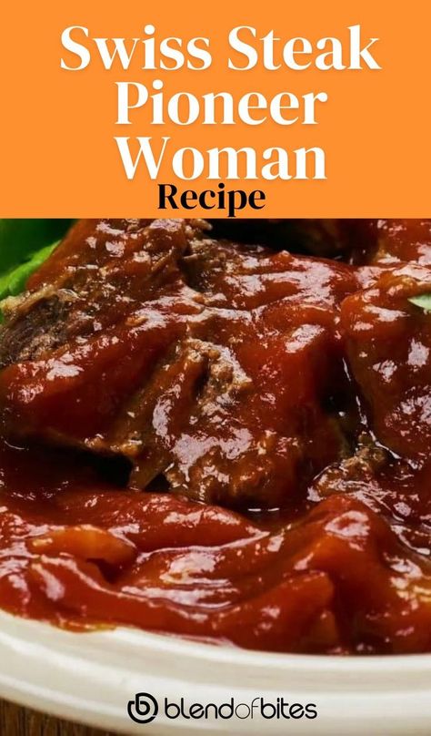 Pioneer Woman Swiss Steak, Swiss Steak Recipes Skillet, Crockpot Swiss Steak Recipes, Oven Swiss Steak, Swiss Steak Crockpot, Lake Meals, Swiss Steak Recipe, Best Salisbury Steak Recipe, Swiss Steak Recipes