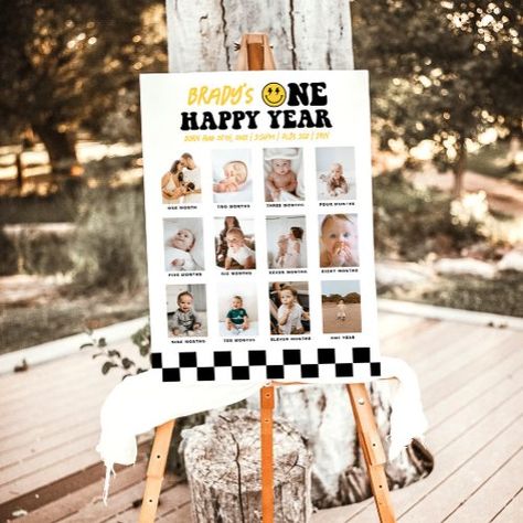 $45.7 | First Birthday Photo Sign, One Happy Dude Checker - 1st birthday party, first year photos, first year banner, first birthday photo sign, photo sign, first year, first year photo sign, one happy dude, one cool dude, checkered One Cool Dude, One Happy Dude, Boys First Birthday Party Ideas, First Birthday Photo, One Year Birthday, Birthday Party Design, Cool Dude, Photo Sign, Baby Boy First Birthday