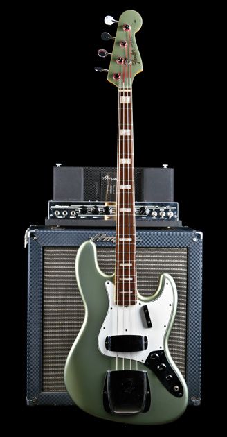 1966 Fender Jazz Bass in Firemist Silver - Shared by The Lewis Hamilton Band - https://www.facebook.com/lewishamiltonband/app_2405167945 - www.lewishamiltonmusic.com Guitar And Amp, Guitar Exercises, Leo Fender, Fender Precision Bass, Fender Jazz Bass, Fender Jazz, Fender Guitar, Bass Amps, Double Bass