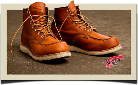 Red Wing Shoe Company Steps Up for Hurricane Harvey Relief Efforts |  Footwear Plus Magazine Red Wing 875, Best Boots For Men, Biker Look, Wing Boots, Moc Toe Boots, Red Wing Boots, Casual Ankle Boots, Wing Shoes, Red Wing Shoes