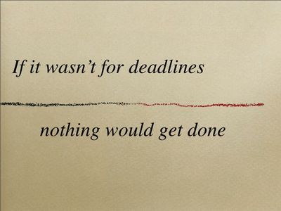 - Quotes about Deadlines and Their Importance in Achieving Goals - EnkiQuotes Deadline Quotes, Goals In Life, Achieving Goals, Motivate Yourself, Life Goals, You Must, Google Search, Quotes