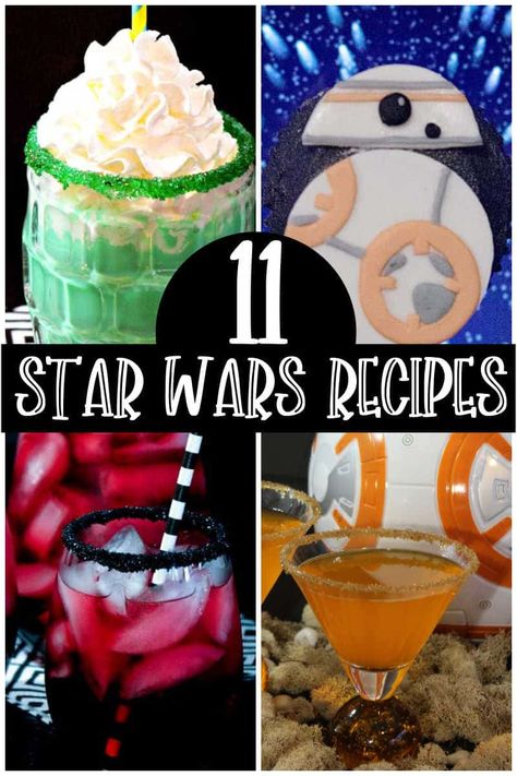 Apple Betty Recipe, Star Wars Recipes, Star Wars Breakfast, Apple Betty, Star Wars Themed Food, Star Wars Drinks, Star Wars Dessert, Star Wars Snacks, Star Wars Party Food