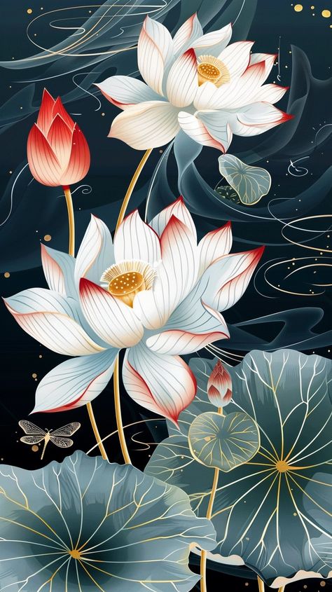 🚀🎁Try Newest Midjourney Prompts - Follow Link in my Bio👉🔗 Japanese Lotus, Sunflower Iphone Wallpaper, Lucky Wallpaper, Lotus Flower Art, Phone Wallpaper Pink, Flower Iphone Wallpaper, Flower Art Images, Lotus Flowers, Flower Prints Art