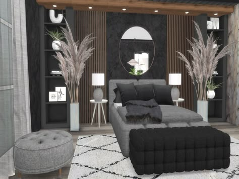 The Sims Resource Sims 4 Furniture Bedroom, Sims 4 Cc Urban Bedroom, Sims 4 Cc Classy Furniture, Sims 4 Luxury Furniture, Modern Bedroom Sims 4, Bedroom Decor Sims 4 Cc, Sims 4 Modern Bedroom Cc, Sims 4 Cc Furniture Luxury, Sims 4 Master Bed Ideas