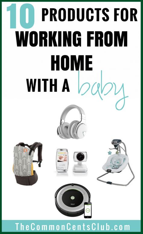 10 Products To Make Working From Home With A Baby Easier Work From Home With Baby, Baby Room Decor Neutral, Work From Home Tips, Emergency Fund, Home Jobs, Working Moms, Side Hustles, Blog Tips, Work From Home Jobs