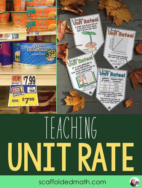 Unit Rates Anchor Chart, Teaching Unit Rate, Unit Rate Activities, Unit Rate Activities 6th Grade, Unit Rate Anchor Chart, Inequalities Activities, Math Cheat Sheet, Consumer Math, Unit Rate