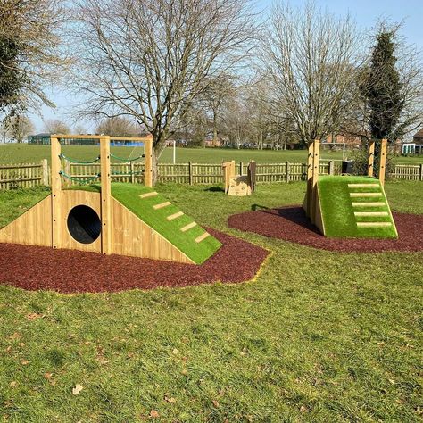 Discovery Timber Play Ltd on Instagram: “2 x Tunnel Mounds all installed in Brill, near Aylesbury. Part of a huge playground project that will get underway in the summer. Watch…” Dog Park Design, Dog Daycare Design, Flower Tunnel, Dog Daycare Business, Puppy Playground, Dog Play Area, Hotel Pet, Dog Friendly Backyard, Dog Backyard