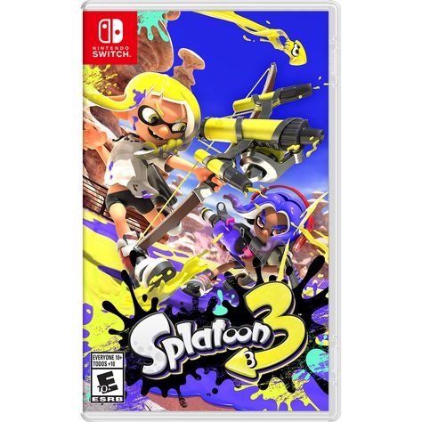 Nintendo Switch Splatoon, Nintendo Mario Kart, Splatoon Games, Nintendo Splatoon, Nintendo Console, Luigi's Mansion, Splatoon 3, Switch Nintendo, Salmon Run