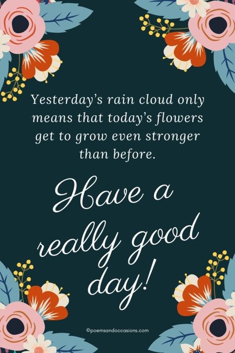 Happy New Day Quotes, Great Day Wishes, Wishing You A Blessed Day, Wishing You A Great Day, Have A Better Day Quotes, A Good Day, Wishing You A Good Day, Hope You Have A Great Day, Having A Good Day Quotes