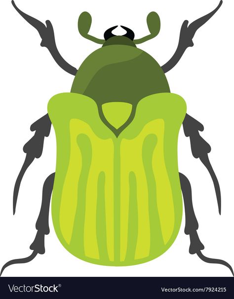 Beetle Cartoon, Bug Beetle, Beetle Insect, Cartoon Style, Cartoon Styles, Pluto The Dog, Bugs, Insects, Vector Images