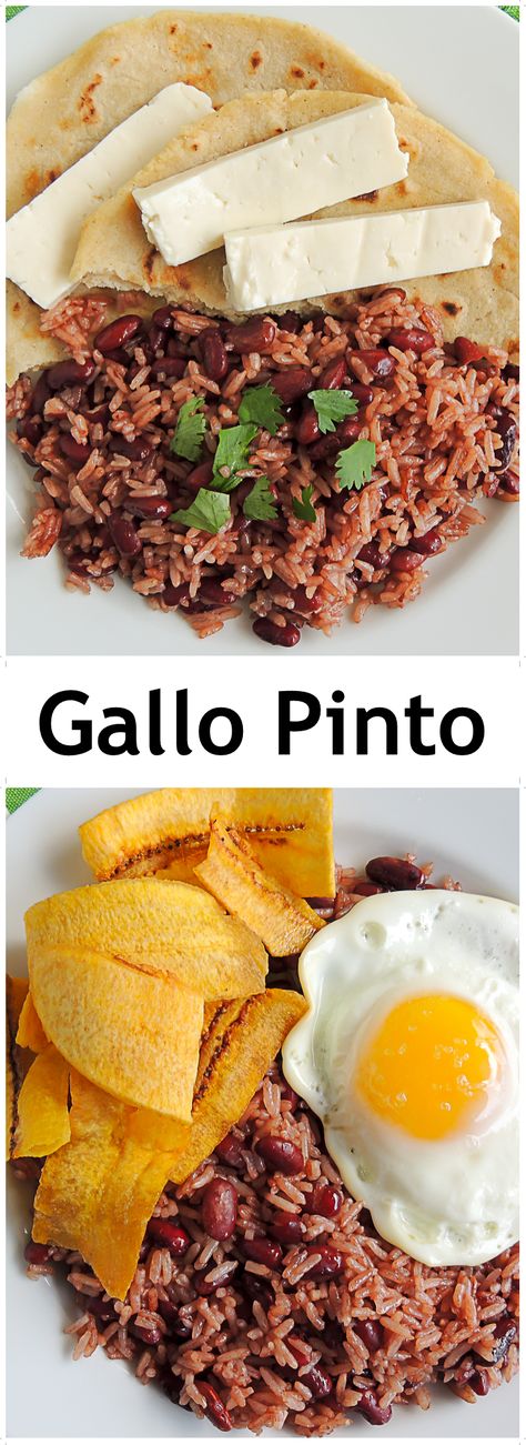 Nicaraguan Rice And Beans, Pinto Gallo Recipe, Nicaragua Food Recipes, Traditional Nicaraguan Food, Gallo Pinto Recipe Nicaraguan, Nicaraguan Rice, Nicaraguan Food Recipes, Gallo Pinto Recipe, Nicaraguan Recipes