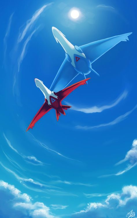 Latios Pokemon, Pokemon Official Art, Pokemon Latias, Latios And Latias, Pokemon Mix, Dark Pokémon, Hoenn Region, The Movie Theater, Legendary Pokemon