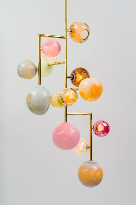 Absolutely obsessed with hand-blown glass! 💡✨ Ever since witnessing the mesmerizing artistry of glass blowing in Venice, I've been captivated by its beauty. This multi-bulb light fixture is a stunning example of that craftsmanship. Each piece is unique, adding an artistic touch to any space. Dive into more lifestyle and interior design inspo on my blog! #LeslieKarenDesign #InteriorDesign #HomeStyling #HandBlownGlass #ArtisanCrafts #GlassArt #LightingDesign #HomeDecor #DesignInspo #VenetianIn... Amazing Landscaping, Paper Lighting, Outfit Recipes, Organic Glass, Colour Theory, Deco Luminaire, Contemporary Chandelier, Apartment Style, Coloured Glass