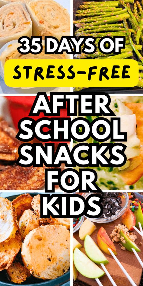 35 Easy After School Snacks For Kids - easy snack ideas for after school and back to school lunch ideas. Easy finger foods for kids, healthy snack ideas and no cook snacks for after school treats. Add these healthy after school snacks, kids snacks for school and treat ideas for kids! #afterschool #schoolsnacks #schoollunch #fingerfoods #snacks #kidssnacks Filling School Snacks, Healthy After School Snack Ideas, East After School Snacks, After School Snack Station, Snacks For Kids On The Go, Easy After School Snacks For Kids, Easy Simple Snack Ideas, Ideas For Kids Lunches Schools, Heathly Snacks For Kids