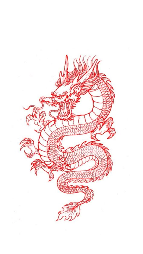 Great Wallpapers, Red Dragon Tattoo, Dragon Wallpaper, Red Dragon, Red Ink, Dragon Tattoo, Tattoo Design, Home Ideas, Smartphone