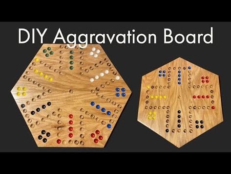 (1249) Make Your Own Family Fun - YouTube Aggravation Board Game, Board Game Template, Board Games Diy, Game Template, Diy Games, Crafty Stuff, How To Make Your, Stuff I Want, Template Printable