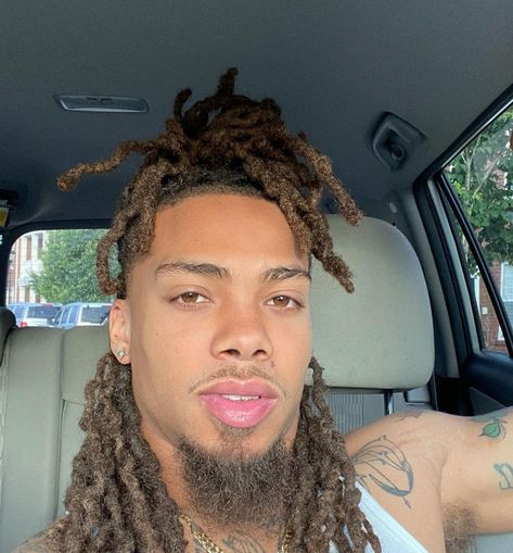 Light Brown Locs, Dreadlocks Men, Dread Hairstyles For Men, Mens Dreads, Cute Dreads, Dreadlock Hairstyles For Men, Dark Skin Men, Twist Styles, Dreadlock Styles