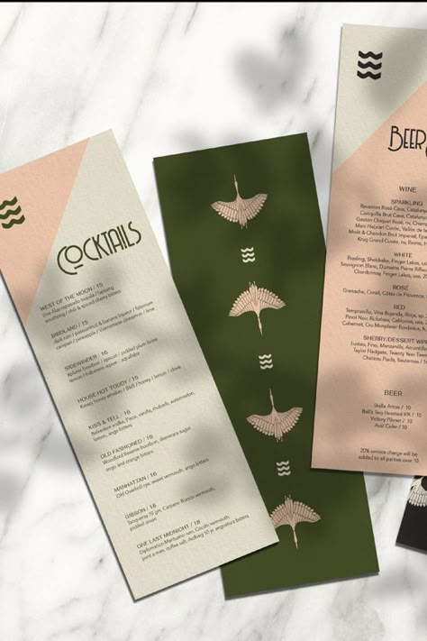 Cocktail Menu Design, Menu Branding, Menu Design Layout, Menu Design Inspiration, Restaurant Layout, Cafe Menu Design, Menu Card Design, Menue Design, Menu Layout